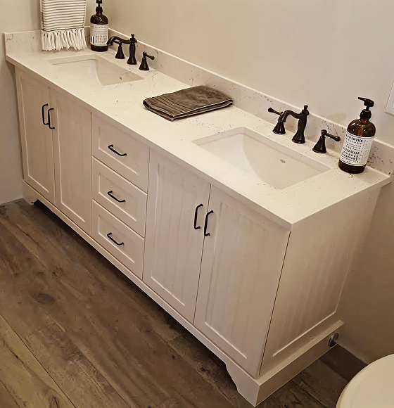 Custom bathroom vanity built by Canadian Woodwork (4 of 4)